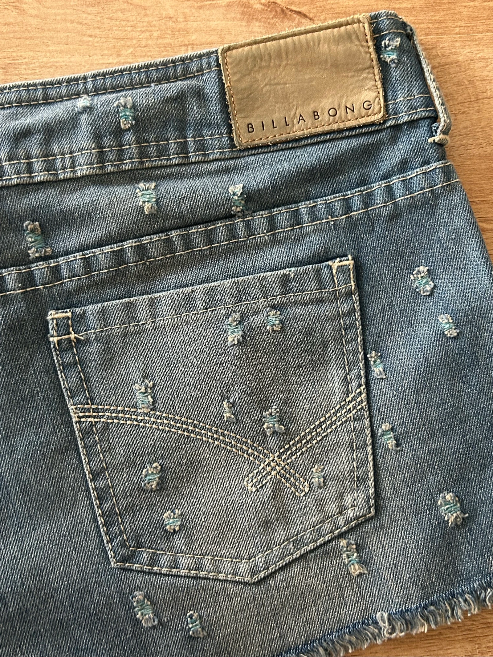 Billabong damesjeanshort – Short Fit – Blauw – Zeer goede staat – photo 4